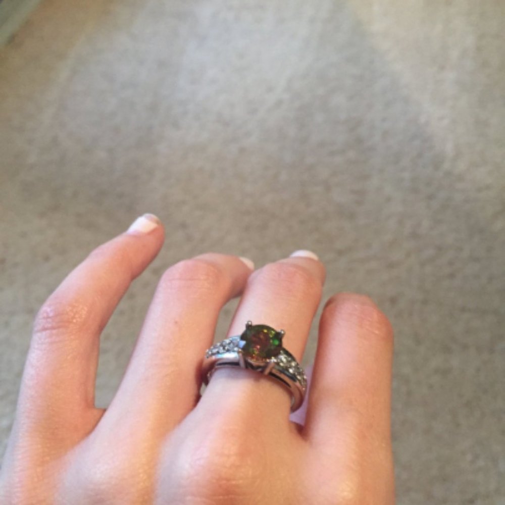 Gizmo Topaz with Cubic Zirconia Accents